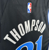 2025 Mavericks THOMPSON #31 Black City Edition 1:1 Quality NBA Jersey