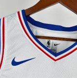 2025 76ers GEORGEG #8 White 1:1 Quality NBA Jersey 热压