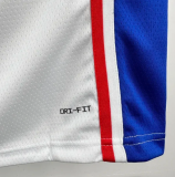 2025 76ers GEORGEG #8 White 1:1 Quality NBA Jersey 热压