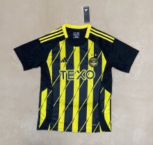 24/25 Aberdeen  Away  Black Yellow Fans 1:1 Quality Soccer Jersey