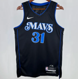 2025 Mavericks THOMPSON #31 Black City Edition 1:1 Quality NBA Jersey