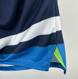 2025 Timberwolves Dark Blue 1:1 Quality NBA Cotton Pants