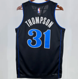 2025 Mavericks THOMPSON #31 Black City Edition 1:1 Quality NBA Jersey