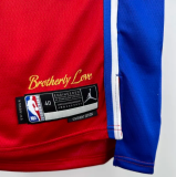 2025 76ers GEORGEG #8 Red  1:1 Quality NBA Jersey 热压