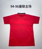 1994/1996  Manchester United Home Red Fans 1:1 Quality Retro Soccer Jersey