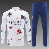 24/25 Paris white Training  1:1 Quality Training Jersey