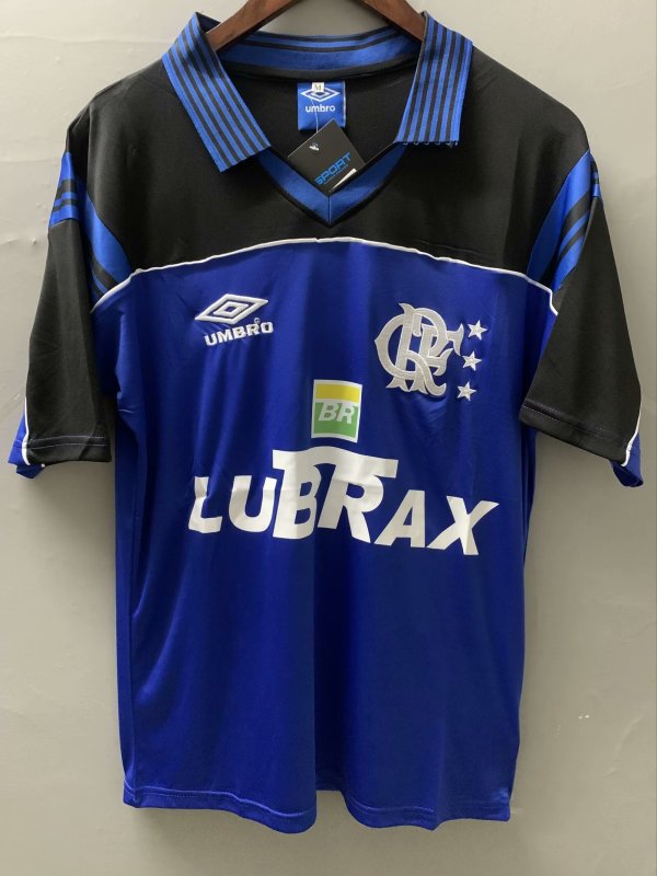1999 Flamengo  Away  goalkeeper Fans 1:1 Retro Soccer Jersey