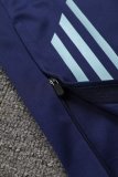 24/25  Arsenal Training Suit Blue 1:1 Quality Training Jersey
