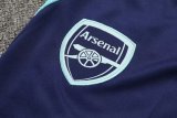 24/25  Arsenal Training Suit Blue 1:1 Quality Training Jersey