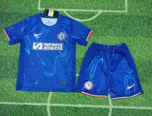 24/25 Chelsea Home Kids  Kits 1:1 Quality Soccer Jersey