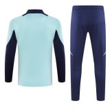 24/25  Arsenal Training Suit Blue 1:1 Quality Training Jersey