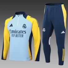 24/25  Real Madrid Training Royal  Wathet 1:1 Quality Training Jersey