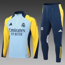 24/25  Real Madrid Training Royal  Wathet 1:1 Quality Training Jersey
