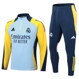 24/25  Real Madrid Training Royal  Wathet 1:1 Quality Training Jersey