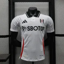 24/25  Fulham Home White Player 1:1 Quality Soccer Jersey