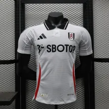 24/25  Fulham Home White Player 1:1 Quality Soccer Jersey