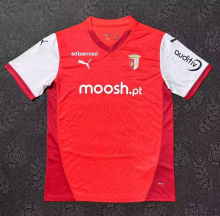 24/25 Braga Home Fans 1:1 Quality   Soccer Jersey