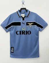 1998/1999 Lazio Home Blue Retro 1:1 Quality  Soccer Jersey
