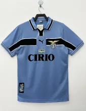 1998/1999 Lazio Home Blue Retro 1:1 Quality  Soccer Jersey