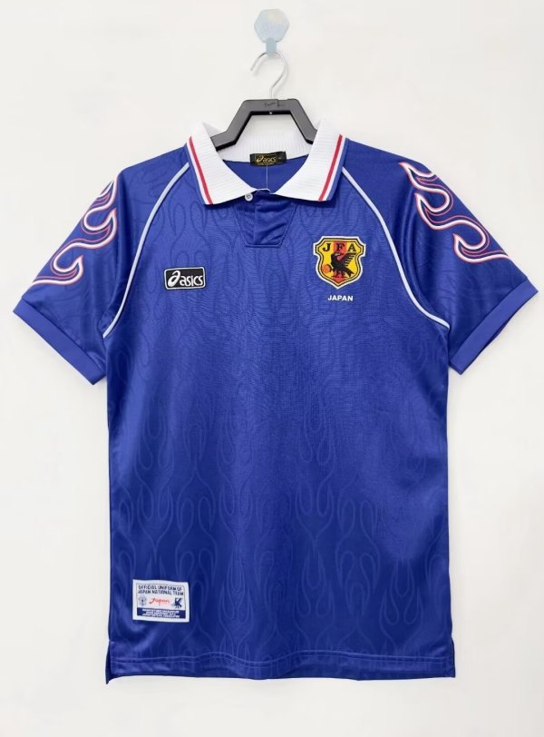1998 Japan  Home  Blue Fans 1:1 Quality Retro Soccer Jersey
