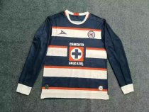 24/25 Cruz Azul Goalkeeper Black And White Fans Long sleeve 1:1 Quality Soccer Jersey