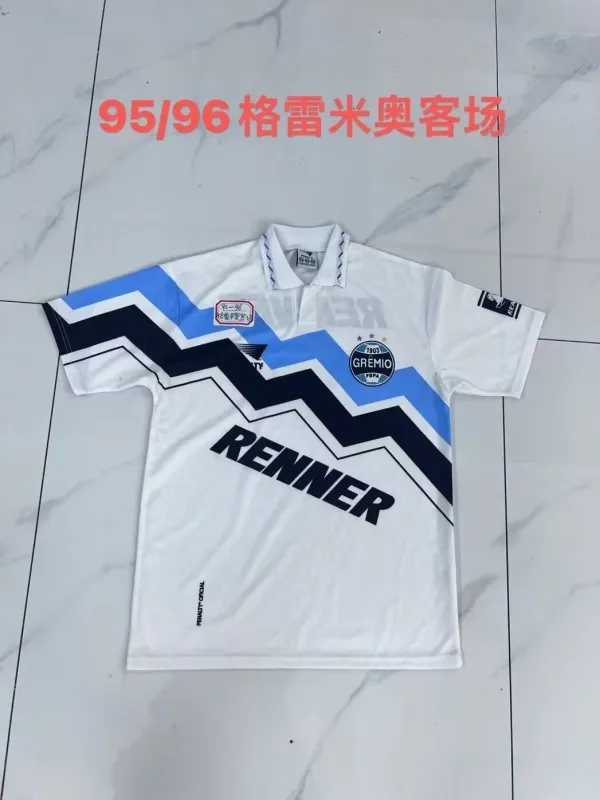 1995/1996 Gremio Away Retro Fans 1:1 Quality Soccer Jersey