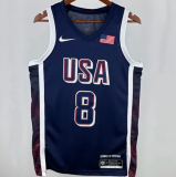 2025 Team USA LEONARD #8 Sapphire Blue 1:1 Quality  NBA Jerseys