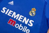 2004/2005  Real Madrid Third Blue Retro  1:1 Quality Soccer Jersey