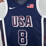 2025 Team USA LEONARD #8 Sapphire Blue 1:1 Quality  NBA Jerseys