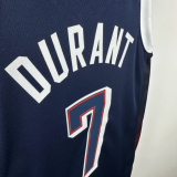 2025 Team USA DURANT #7 Sapphire Blue 1:1 Quality  NBA Jerseys