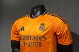24/25 Real Madrid  Away  Yellow  Player 1:1 Quality Soccer Jersey
