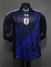 24/25 Japan  Y 3  Home  Blue  Player 1:1 Quality Soccer Jersey