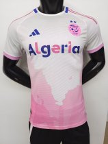 24/25 Algeria Pink White Player 1:1 Quality Soccer Jersey