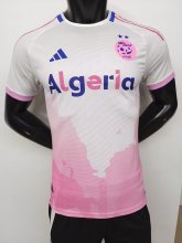 24/25 Algeria Pink White Player 1:1 Quality Soccer Jersey