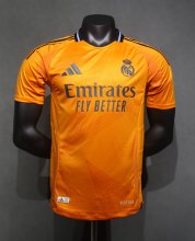 24/25 Real Madrid  Away  Yellow  Player 1:1 Quality Soccer Jersey