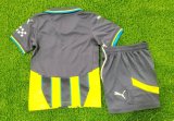 24/25 Manchester City  Away Kids Kits 1:1 Quality Soccer Jersey