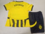 24/25 Dortmund  Away  Kids Kits  1:1 Quality Soccer Jersey