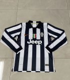 2014/2015  Juventus Home Long Sleeve Retro 1:1 Quality Soccer Jersey