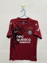 2011/2012 Corinthians Third  Red Fans Retro 1:1 Quality Soccer Jersey