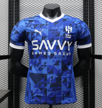 24/25 Al Hilal SFC Home Blue Player  1:1 Quality Soccer Jersey