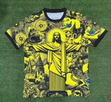 24/25 Brazil  Special Edition Yellow Fans 1:1 Quality Soccer Jersey
