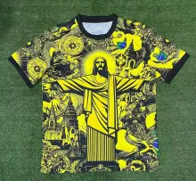 24/25 Brazil  Special Edition Yellow Fans 1:1 Quality Soccer Jersey