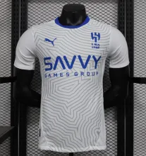 24/25 Al Hilal SFC Away Player  1:1 Quality Soccer Jersey