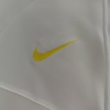 24/25 Brazil White  Windbreaker
