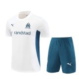 24/25 Marseille White 1:1 Quality Training  Jersey（A-Set）