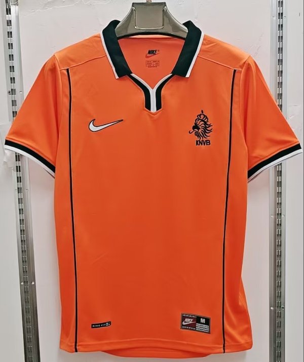 1998 Netherlands Home Fans 1:1 Quality Retro Soccer Jersey