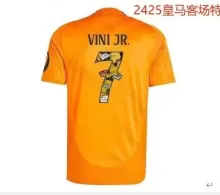 24/25 Real Madrid Away Special Edition Fans Soccer Jersey （特殊字体）