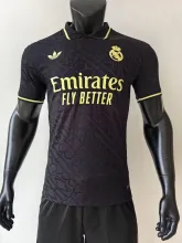 24/25 Real Madrid  Special Edition Black  Player 1:1 Quality Soccer Jersey
