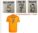 24/25 Real Madrid Away Special Edition Fans Soccer Jersey （特殊字体）