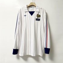 1980/1982 France Away Long Sleeve  Retro 1:1  Quality Soccer Jersey